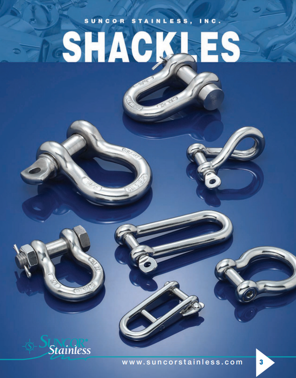 Suncor Stainless Shackle Brochure