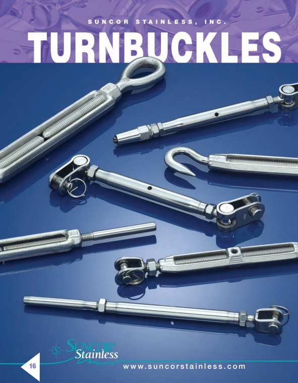 Suncor Stainless Turnbuckle Brochure