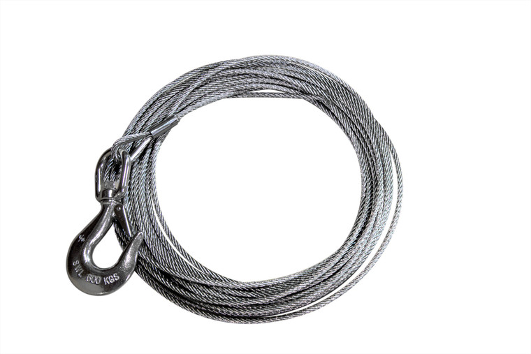 Thern Wire Stainless Steel Rope Assembly - 5/16 in Thern Wire Stainless Steel Rope Assembly - 5/16 in