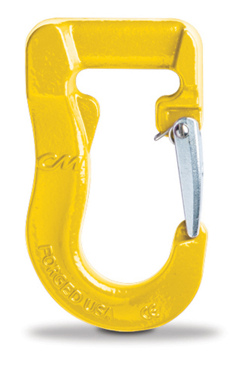 CM - Quick Connect Hooks (Yellow WLL 8,400lbs.) with latch