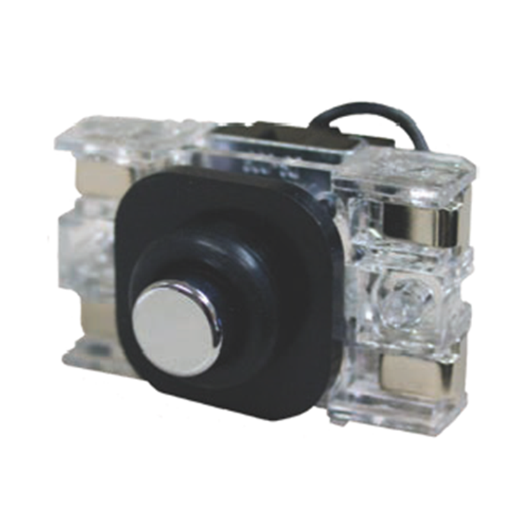 Conductix 80 Series, Alternating Push Button Switch w/1 Normally Closed + 1 Normally Open Contact