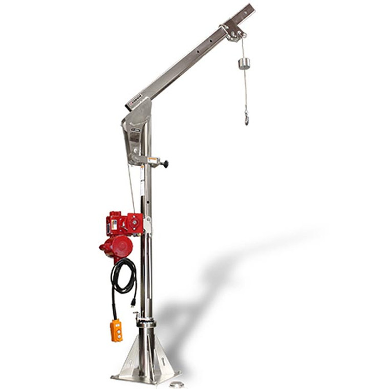 Thern Ensign 1000 Portable Davit Crane with Winch