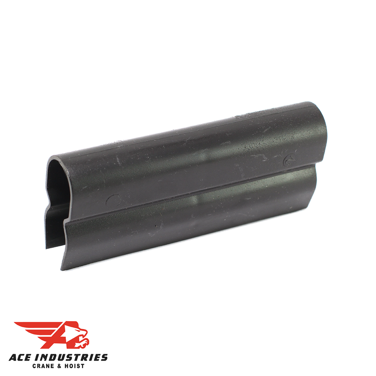 Get Conductix 8-Bar Joint Cover in black UV resistant PVC for orange, green, and black PVC covered bars, 3.5 inches long.