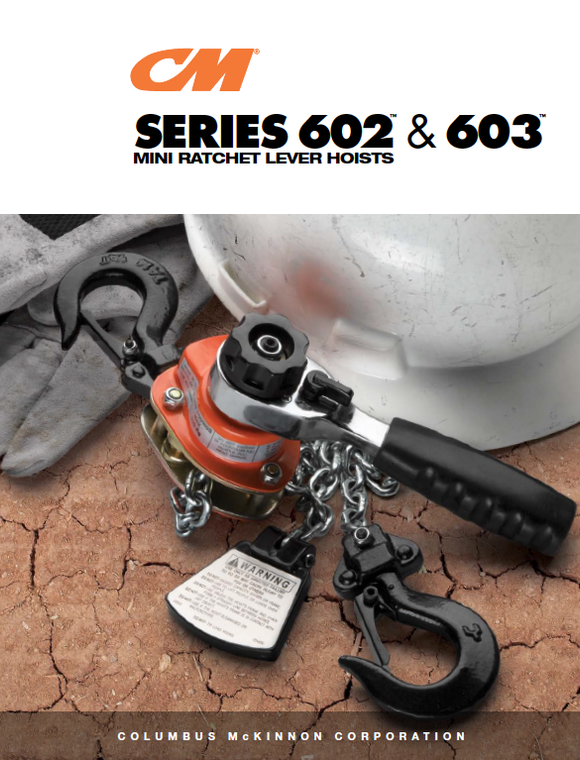 CM Series 602 and 603 Brochure