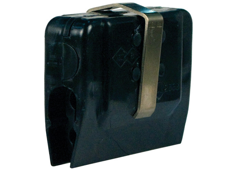 Conductix 8-Bar, Power Feed, 250A Kit, Copper Clamp, Black UV Resistant, Stainless Steel Hdwe