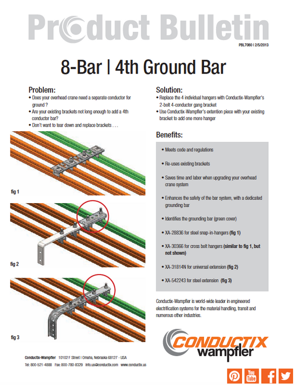 Conductix 8-Bar | 4th Ground Bar Bulletin