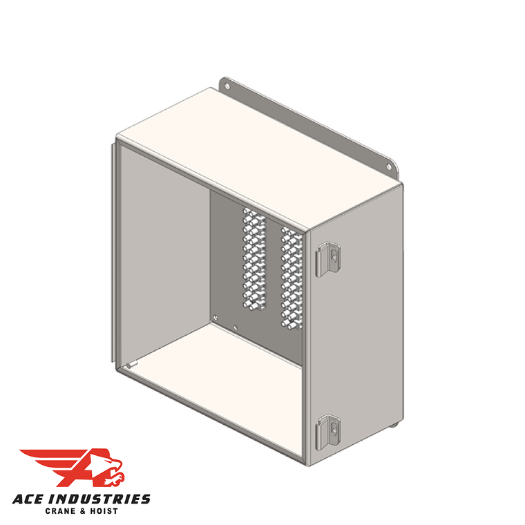 Conductix Junction Box: NEMA 12 enclosure with 36 Pole Control terminals. 12" x 12" x 6" size.