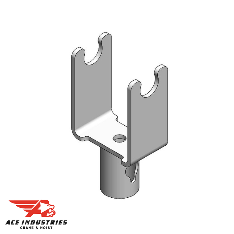 Conductix C-Track Base Yoke Collar: J-HD design for secure mounting. Durable and easy to install. XA-11748.