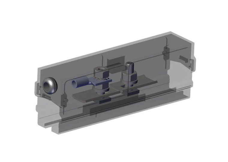 Conductix Safe-Lec 2 Power Feed 100A, Joint, UV Resistant PVC Cover