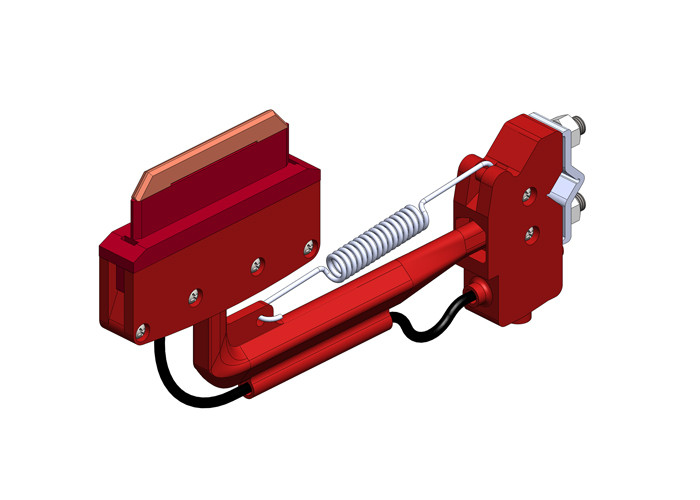 Conductix Safe-Lec 2 Collector, 50A, Phase (Red)