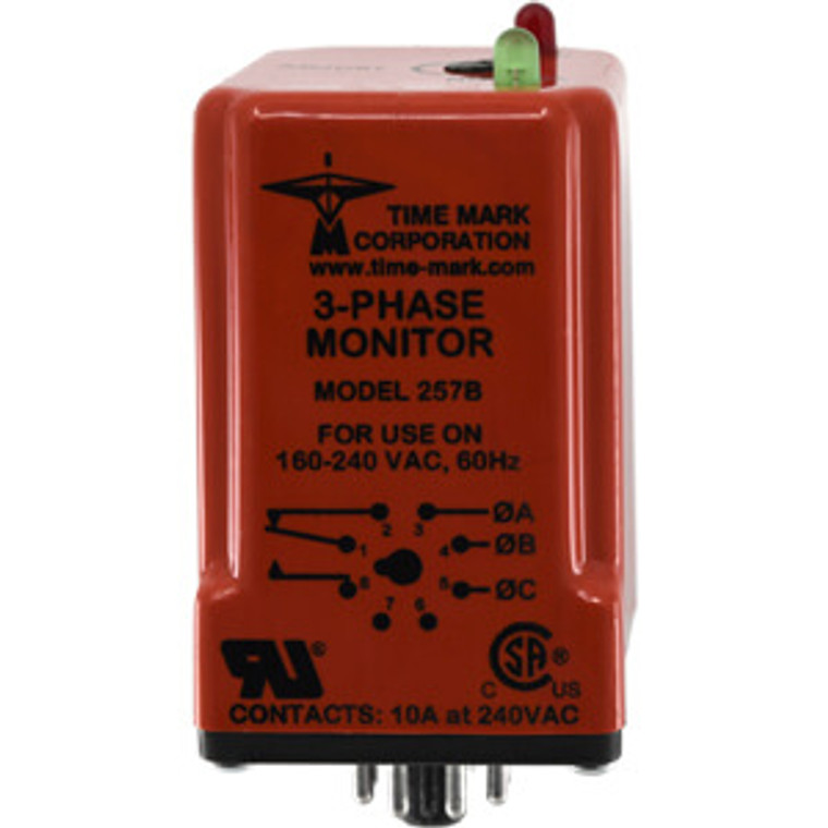 Model 257, 3-Phase Monitor 257B