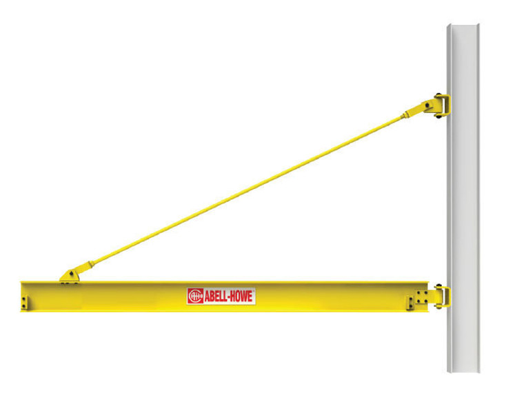 Abell-Howe J-900 – Wall Mounted Tie Rod Jib Crane