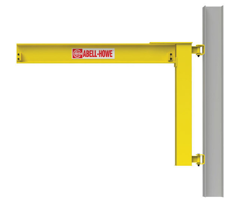 Abell-Howe J-906FCT – 1-1/2 Ton Full Cantilever Wall Mounted Jib Crane