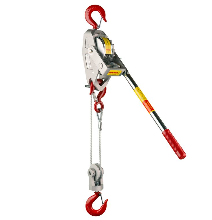 Lug All 1 1/2 Ton Cable/Come Along Wire Rope Hoist - 3000-15