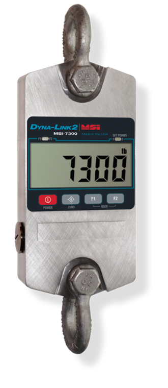 Rice Lake 2500lb Digital Crane Scale on clean white background