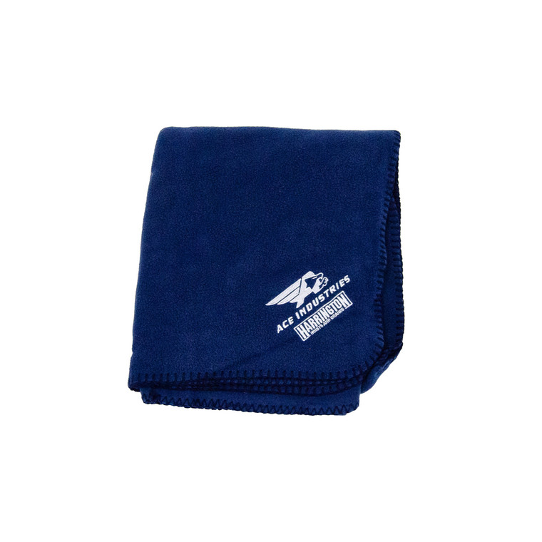 fleece blanket ace industries harrington co branded