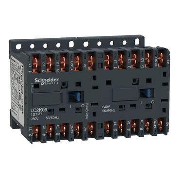 Reversing Contactor, ≤440 VAC, 9 Amp, LC2K09107B7