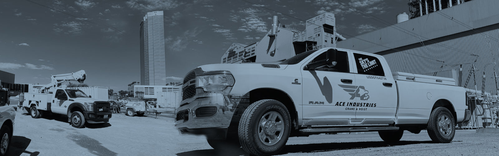 Ace Industries Overhead Crane Service Header