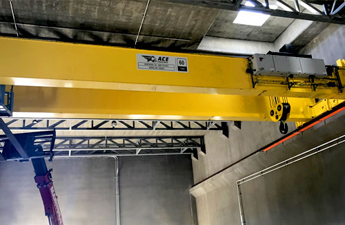 Ace industries mono and box girder overhead crane photo