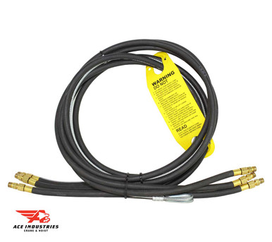 Hose and Strain Cable Assembly - Pendant Throttle For 10' Lift