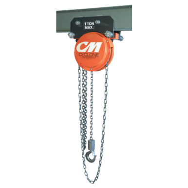 CM Cyclone 1/4 Ton Integrated Trolley Hand Chain Hoist 4521