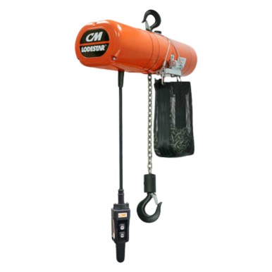 CM Lodestar Model H2 -1 Ton Electric Hoist 2/8 fpm, Dual Speed 2768NH