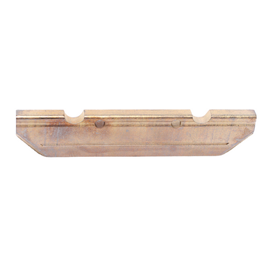 靴 kamin Conductix 8-Bar, Collector Shoe, 100A, Copper Graphite, 4.75
