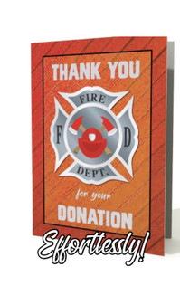 Fire Donation Certicate