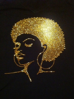 Diva Gold Bling Shirt