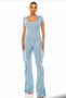 Fringe Mania Jumpsuit (Blue)