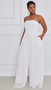 By The Ocean Wide Leg Jumpsuit (White)