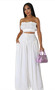 Ms. Diana 2 Piece Set (White)