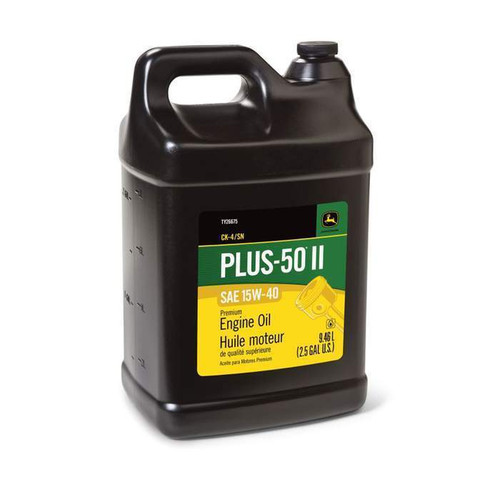 John Deere Plus-50 Oil 15W40 2.5 Gallons TY26675