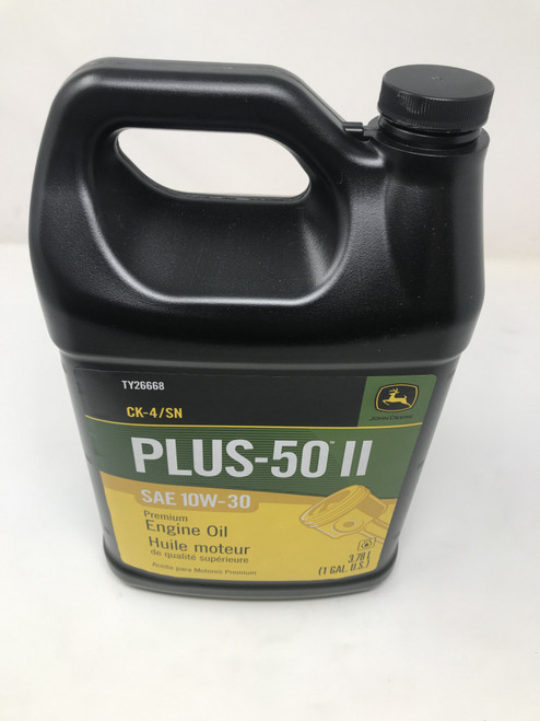 John Deere Plus-50 II Motor Oil 10W30 Gallon TY26668