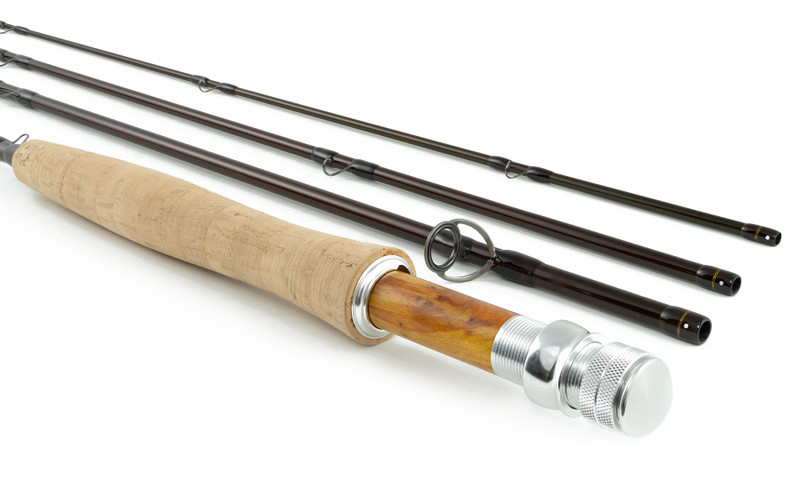 Traditional Japanese high-quality bamboo fishing rods