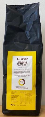 Crave 40% Cocoa Ivory Coast - Drinking Chocolate