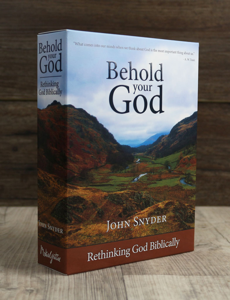 DVD Behold Your God DVD Set: Rethinking God Biblically (Snyder)