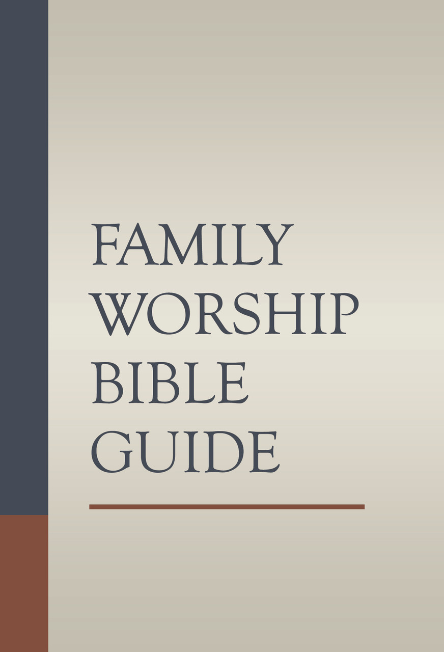 Hardcover　Heritage　Family　Bible　Worship　Guide　Reformation　Books