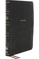 NKJV Thinline Reference Bible, Large Comfort Print - Black Leathersoft NKJV Thinline Reference Bible, Large Comfort Print - Black Leathersoft