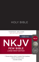 NKJV Pew Bible, Large Comfort Print - Black Hardcover NKJV Pew Bible, Large Comfort Print - Black Hardcover