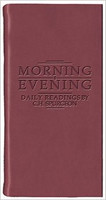 Morning and Evening: Daily Readings by C.H. Spurgeon - Matte Burgundy Morning and Evening: Daily Readings by C.H. Spurgeon - Matte Burgundy