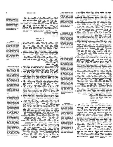 hebrew and greek interlinear bible used