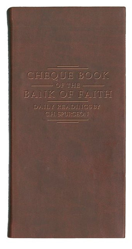 Cheque Book of the Bank of Faith - Burgundy (Spurgeon)