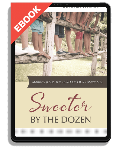 EBOOK Sweeter by the Dozen: Making Jesus the Lord of Our Family Size (Hekman)