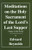Meditations on the Holy Sacrament of the Lord's Last Supper (Reynolds)