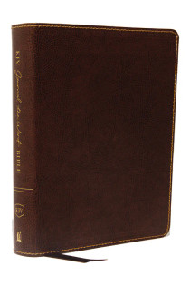 KJV, Journal the Word Bible, Large Print, by Thomas Nelson