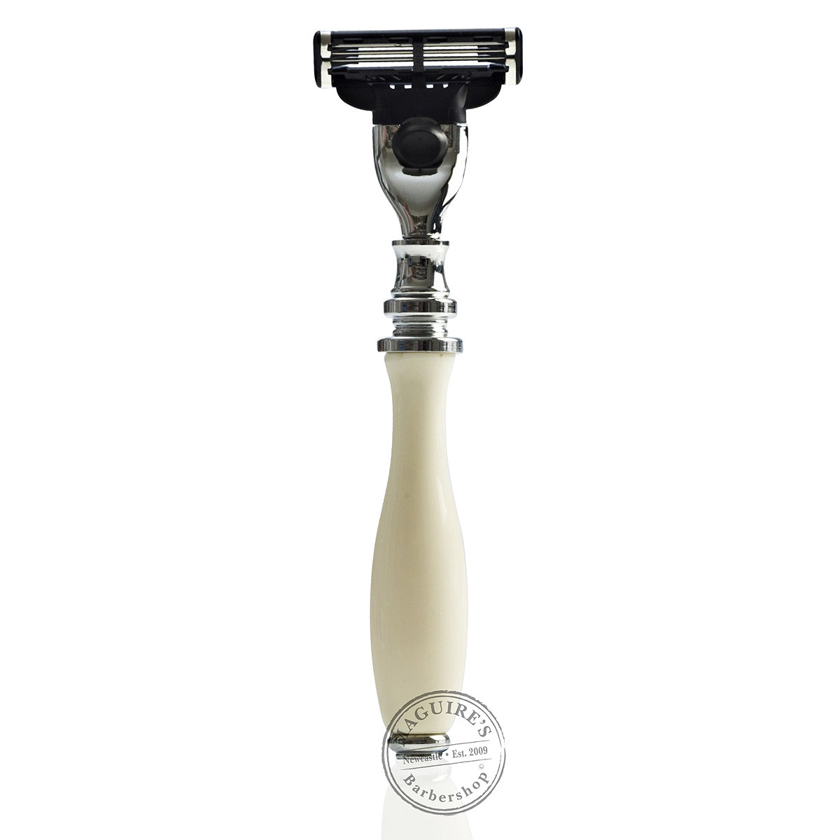 Safety Razor Vs Mach 3 Parker 111I Mach 3 Safety Razor - MAGUIRE'S Barbershop