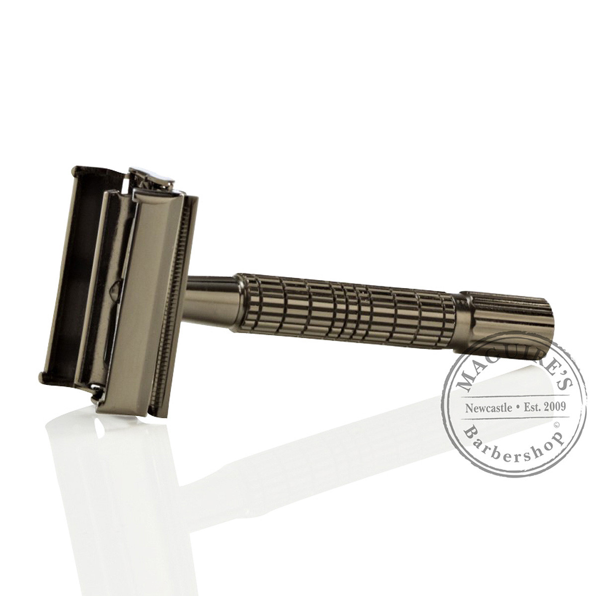 Timor Pure Razor Timor 1321 Safety Razor - Gun Metal - MAGUIRE'S Barbershop