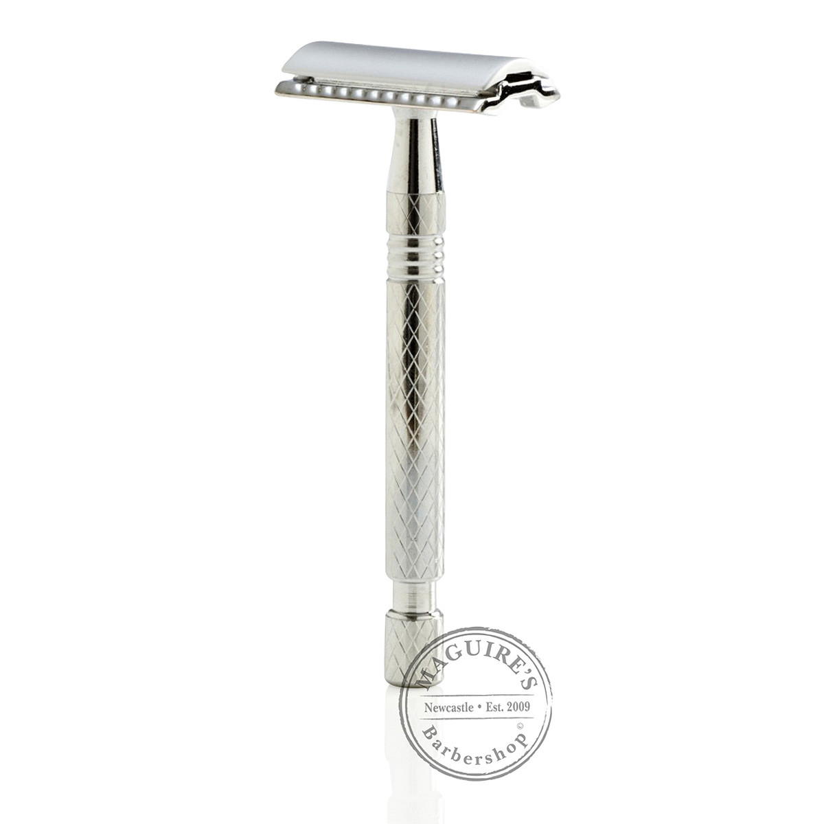 Timor Pure Razor Timor 1325 Safety Razor - Polished Chrome (Long Handle, Closed Comb ...