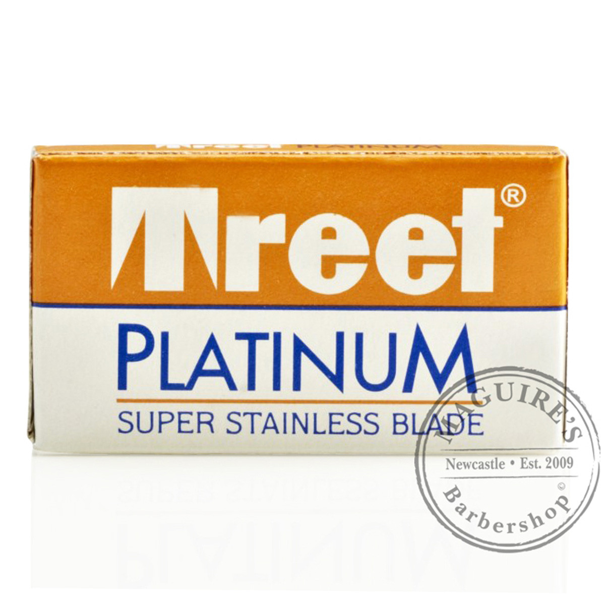 Treet Platinum Super Stainless Double Edge (DE) Razorblades